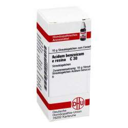 Acidum benzoicum e resina C30 DHU Glob. 10g