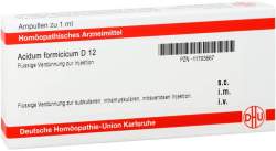 Acidum formicicum D12 DHU 8 Amp.
