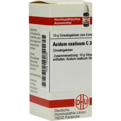 Acidum oxalicum C30 DHU Glob. 10g