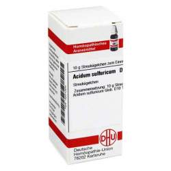 Acidum sulfuricum D10 DHU Glob. 10 g