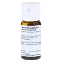 Aconitum napellus D4 Weleda Dil. 50ml