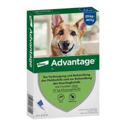 ADVANTAGE 400 Lösung Pipetten f.Hunde ab 25 kg