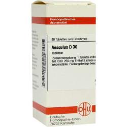 Aesculus D30 DHU 80 Tbl.