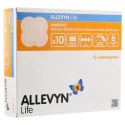 ALLEVYN Life 15,4x15,4 cm Silikonschaumverband