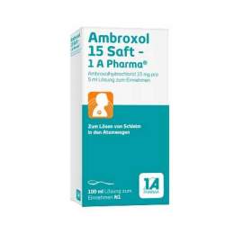 Ambroxol 15 Saft - 1A-Pharma® 100ml