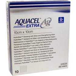 AQUACEL Ag Extra 10x10 cm Kompressen