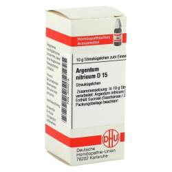 Argentum nitricum D15 DHU Glob. 10 g