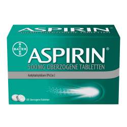 Aspirin® 500 mg 80 überzogene Tabletten