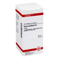 Aurum metallicum D6 DHU 200 Tbl.