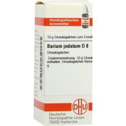 Barium jodatum D8 DHU Glob. 10 g