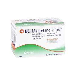 BD MICRO-FINE ULTRA Pen-Nadeln 0,23x4 mm