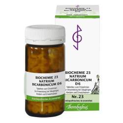 Biochemie 23 Natrium bicarbonicum Bombastus D6 200 Tbl.