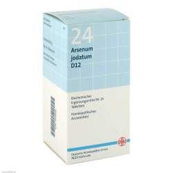 Biochemie 24 Arsenum jodatum D12 DHU 420 Tbl.