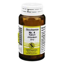 Biochemie 4 Kalium chlor. Nestmann D12 100 Tbl.