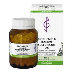 Biochemie 6 Kalium sulfuricum Bombastus D6 500 Tbl.