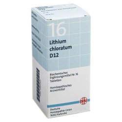 Biochemie DHU 16 Lithium chloratum D12 200 Tbl.