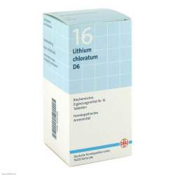 Biochemie DHU 16 Lithium chloratum D6 420 Tbl.
