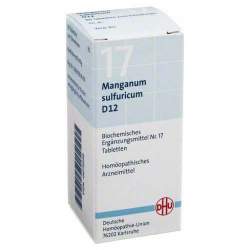 Biochemie DHU 17 Manganum sulfur. D12 80 Tbl.