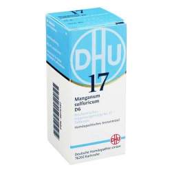 Biochemie DHU 17 Manganum sulfuricum D6 80 Tbl.