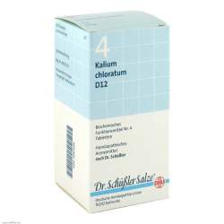 Biochemie DHU 4 Kalium chloratum D12 420 Tbl.