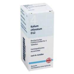 Biochemie DHU 4 Kalium chloratum D12 80 Tbl.