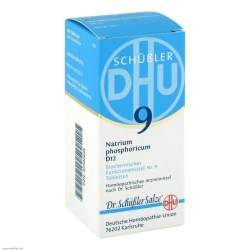 Biochemie DHU 9 Natrium phosph. D12 200 Tbl.