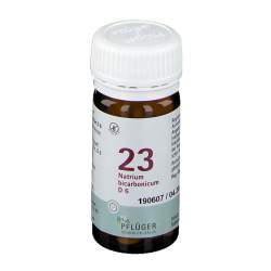 Biochemie Nr.23 Natrium bicarb. D6 Pflüger 100Tbl.