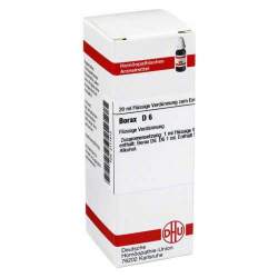 Borax D6 DHU Dil. 20ml
