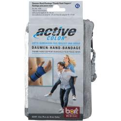 BORT ActiveColor Daumen Hand Band.XL blau