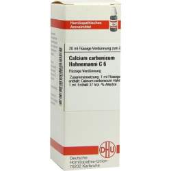 Calcium carbonicum H. C6 DHU Dil. 20 ml