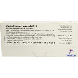 Carbo Equiseti Arvensis D15 Weleda 8x1ml Amp.