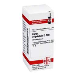 Carbo vegetabilis C200 DHU Glob. 10 g