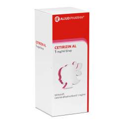 Cetirizin AL 1mg/ml 2x75ml Sirup