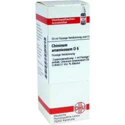 Chininum arsenicosum D6 DHU Dil. 20ml