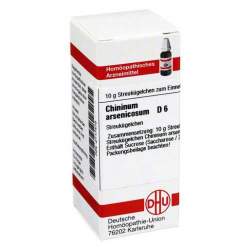 Chininum arsenicosum D6 DHU Glob. 10g