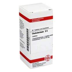 Cholesterinum D6 DHU 80 Tbl.