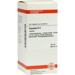 Cocculus D4 DHU 200 Tbl.