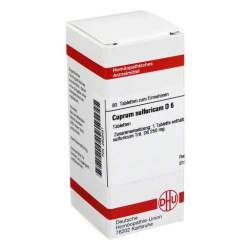 Cuprum sulfuricum D6 DHU 80 Tbl.
