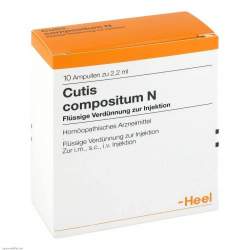 Cutis compositum N 10 Amp. Inj.-Lsg.