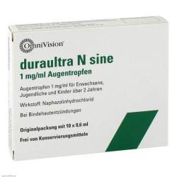 duraultra N sine 1mg/ml Augentr. 10x0,6ml