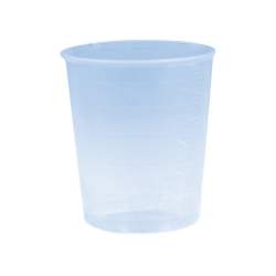EINNEHMEGLAS Kunststoff 30ml blau