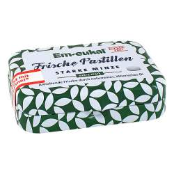 EM EUKAL Frische Pastillen starke Minze zuckerfrei