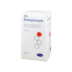 ES-KOMPRESSEN unsteril 10x10 cm 16fach