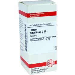 Ferrum metallicum D12 DHU 80 Tbl.