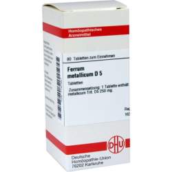 Ferrum metallicum DHU D5 Tbl. 80 Tbl.