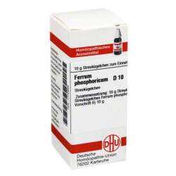 Ferrum phosphoricum D10 DHU 10g Glob.