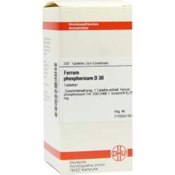 Ferrum phosphoricum D30 DHU 200 Tbl.