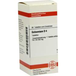 Gelsemium D4 DHU 80 Tbl.