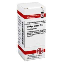 Ginkgo biloba D3 DHU 10g Glob.
