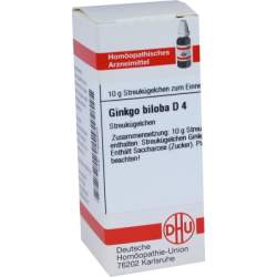 Ginkgo biloba D4 DHU 10g Glob.